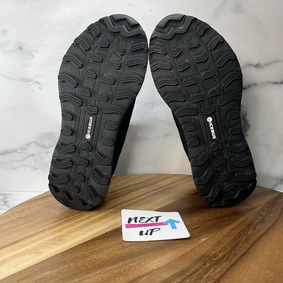 Womens 7-Icebug Nausta Biosole Black Leather Firm Grip Waterproof Chelsea Boots - Picture 6 of 9